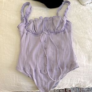 Frankie’s Bikinis One Piece Swimsuit